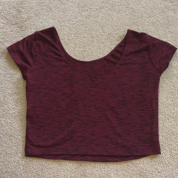 Red Crop Top - Picture 2 of 3